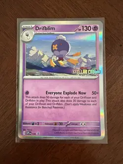 Pokemon TCG - Drifblim - SVP135 - SV: Scarlet & Violet Promo Cards - NM - Image 1