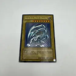Blue-Eyes White Dragon SDK-001 Yugioh Card NM - Image 1