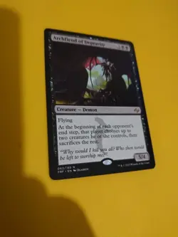 Archfiend of Depravity. NM Fate reforged rare demon MTG Card. - Image 4