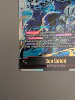Son Goten SCR FB08-121 Dragon Ball Card Game Fusion World NM Bandai - Image 4