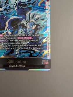 Son Goten SCR FB08-121 Dragon Ball Card Game Fusion World NM Bandai - Image 5