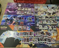 ONE PIECE TCG LOT 90 CARDS AUTHENTIC w/ MOSTLY FOILS HOLO, JOLLY ROGERS MINT - Image 1