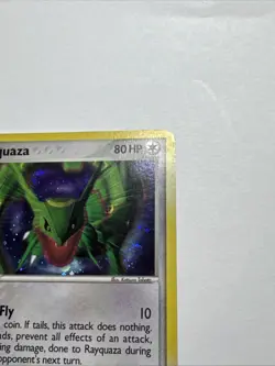 Pokemon TCG: Rayquaza 3/17 (2006) POP Series 1 Holo Cosmos Card - Image 3