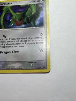 Pokemon TCG: Rayquaza 3/17 (2006) POP Series 1 Holo Cosmos Card - Image 4