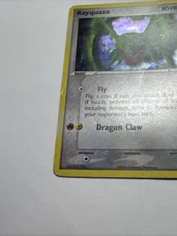Pokemon TCG: Rayquaza 3/17 (2006) POP Series 1 Holo Cosmos Card - Image 5
