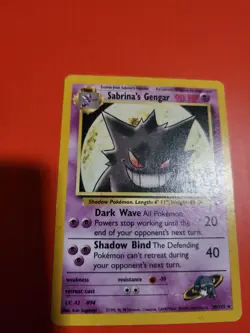 Pokemon TCG Sabrina's Gengar 29/132 Gym Challenge Non-Holo Card - Image 3