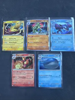 Pokemon Cards Lot: 10 Holo/reverse/non-holo ALL RARES #1 - Image 1