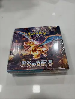 Pokemon Card Ruler of the Black Flame sv3 Booster Box Factory Sealed Japanese - Image 1