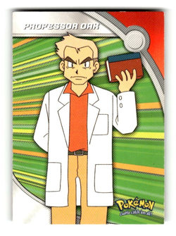 2000 Topps Pokemon Trading Card HV12 Professor Oak - Image 1