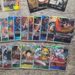 One Piece Trading Card Lot Promos Alt Arts SR Don - Image 5