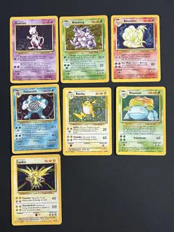 Complete Pokemon Card Base Set 102/102 WOTC 1999 LP-HP - Image 3