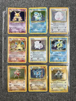 Complete Pokemon Card Base Set 102/102 WOTC 1999 LP-HP - Image 5