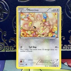 Minccino (Holo) Legendary Treasures RC18/RC25 Pokemon Card NM - Image 1