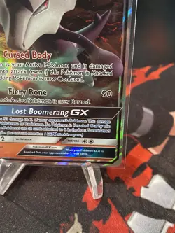 Pokemon TCG Alolan Marowak GX Black Star Promo Rare Holo Card SM187 - Image 5