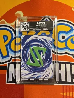 HGA Authenticated Custom Pokemon Card Signed By Jason Paige PokeCon Memphis - Image 2