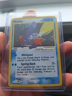 Mudkip GOLD STAR CUSTOM Fan Art, DIY Custom Card, For Display Only - Image 2
