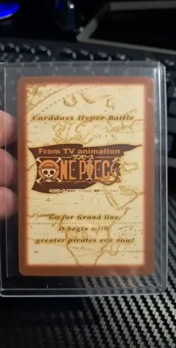 BANDAI One Piece Hyper Battle C276 HOLO FOIL SCARCE EARLY CARD VINTAGE - Image 2