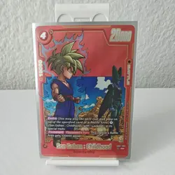 Bandai Dragon Ball Fusion World Super Card Game Son Gohan: Childhood Sb02-006 - Image 1