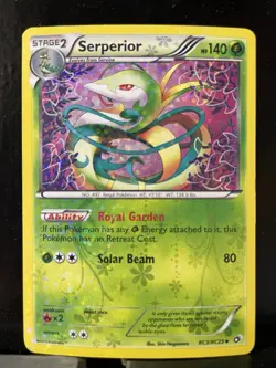 Serperior RC3/RC25 Reverse Holo Legendary Treasures Pokemon Card - Image 1