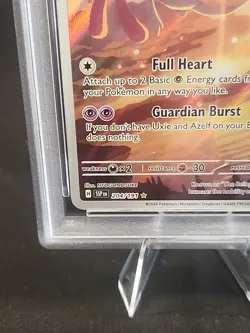 2024 POKEMON SV SURGING SPARKS SSP EN #204/191 MESPRIT ILLUSTRATION RARE PSA 10 - Image 4