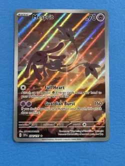 Mesprit 204/191 Pokemon TCG SV Surging Sparks Illustration Rare Card NM - Image 1