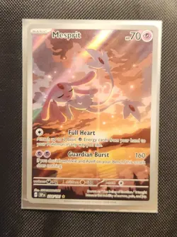 Mesprit 204/191 Pokemon TCG SV Surging Sparks Illustration Rare Card NM - Image 1