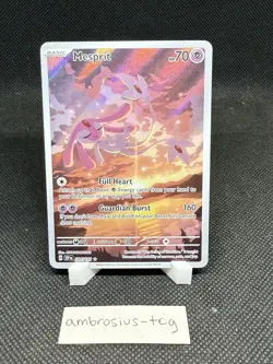 Mesprit 204/191 Pokemon TCG SV Surging Sparks Illustration Rare Card NM 2 - Image 1