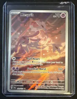 Mesprit 204/191 Pokemon TCG SV Surging Sparks Illustration Rare Card NM - Image 1
