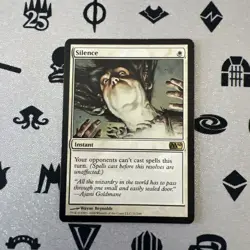 Magic 2010 (M10) Rare #31 Silence NM - Image 2