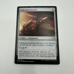 Lightning Greaves Commander 2020 NM MTG Magic the Gathering - Image 1