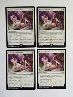 4x Solitary Confinement - Modern Horizons 2 - Near Mint - MTG - Image 1