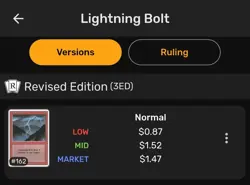 LOT 11x Lightning Bolt Magic MTG Revised 3rd Edition - Image 4