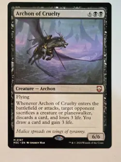 MTG Archon of Cruelty Modern Horizons 3 0197 Regular Mythic - Image 2