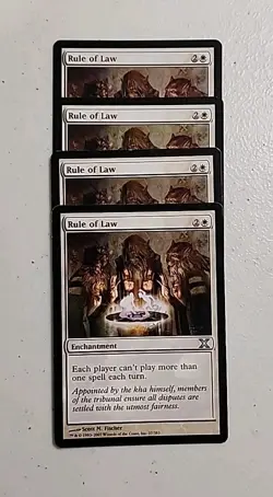 Rule of Law 10th Edition Regular MTG Playset (4) - Image 1