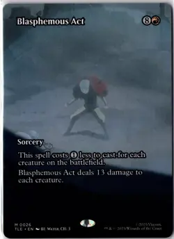 Blasphemous Act #0026 Borderless Source Material (TLE) Avatar The Last Airbender - Image 1