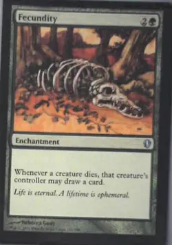 Fecundity - Commander 2013: #145, Magic: The Gathering Lp C283 - Image 1