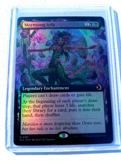 Mornsong Aria (Extended Art) (Foil) Magic the Gathering: Lorwyn Eclipsed 0361 NM - Image 1