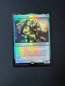 2025 MTG Avatar The Last Airbender The Earth King Foil #172 - Image 1