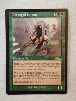 NM Deranged Hermit Urza's Legacy Mtg Magic the Gathering - Image 1