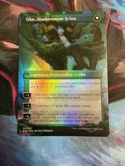 MTG - Oko, Lorwyn Liege (Borderless Foil) - Lorwyn Eclipsed 0287 - Image 2