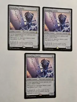 3x Scrawling Crawler - Foundations - Near Mint - Magic the Gathering - Image 1