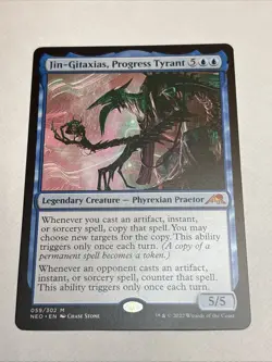 Jin-Gitaxias, Progress Tyrant (Phyrexian) Kamigawa: Neon Dynasty Regular - Image 1