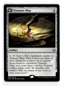 Treasure Map 250 Ixalan R MTG LP - Image 1