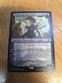 Vraska, Betrayal's Sting Phyrexia: All Will Be One Regular - Image 1