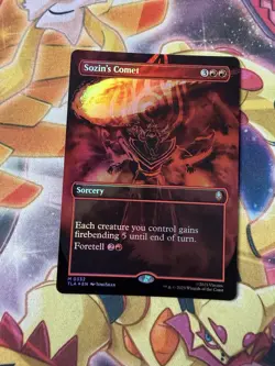 Sozin's Comet (0332) - Foil - Borderless M MTG Avatar: The Last Airbender NM - Image 1