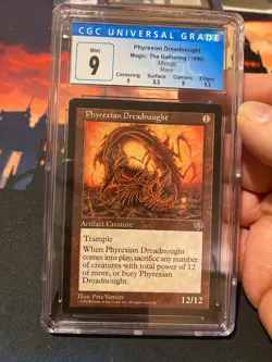 MTG Mirage Phyrexian Dreadnought CGC 9 - Image 1