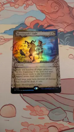 MTG Morningtide’s Light Showcase Foil Mythic NM Lorwyn Eclipsed - Image 1