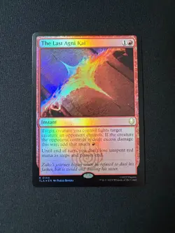 2025 MTG Avatar The Last Airbender The Last Agni Kai Foil #144 - Image 1