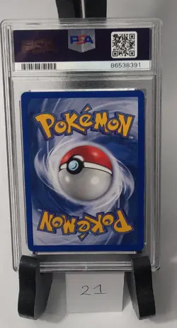 1999 Poliwrath 1st Edition Holo Base Set Pokemon #13 PSA 6 - Image 2