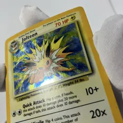 Pokemon TCG Jolteon Jungle Set No Set Symbol Misprint Holo 4/64 - Image 3